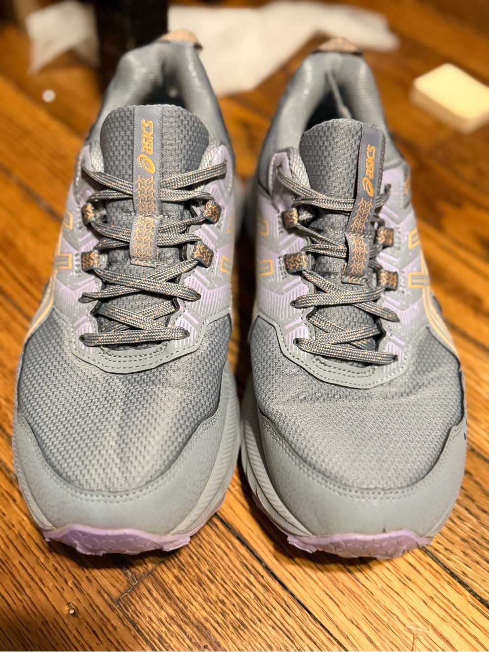ASICS GEL Sonoma Trail Running Shoes Gray Purple Wide D Women’s Size 8.5